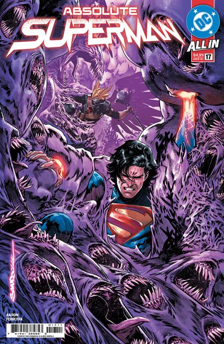 ABSOLUTE SUPERMAN #17 COVER A RAFA SANDOVAL
