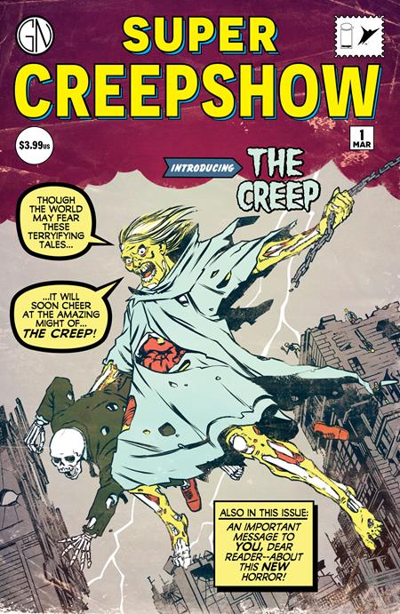 SUPER CREEPSHOW #1 (OF 5) COVER A PYE PARR (MR)