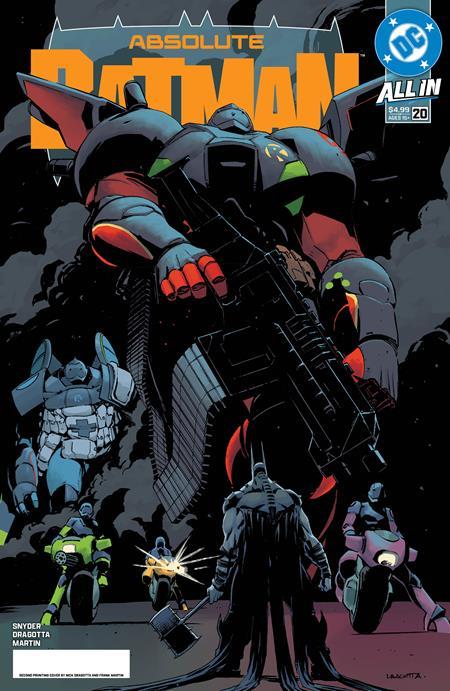 ABSOLUTE BATMAN #20 CVR A NICK DRAGOTTA SECOND PRINTING