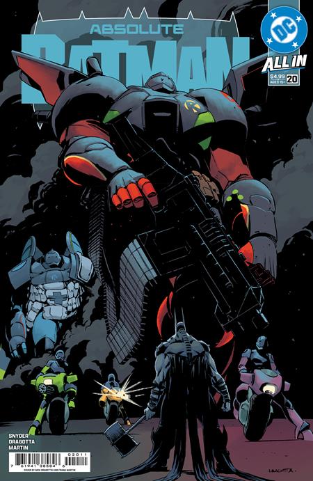 ABSOLUTE BATMAN #20 CVR A NICK DRAGOTTA FIRST PRINTING (MINOR SPINE TICK NO COLOR BREAKS)