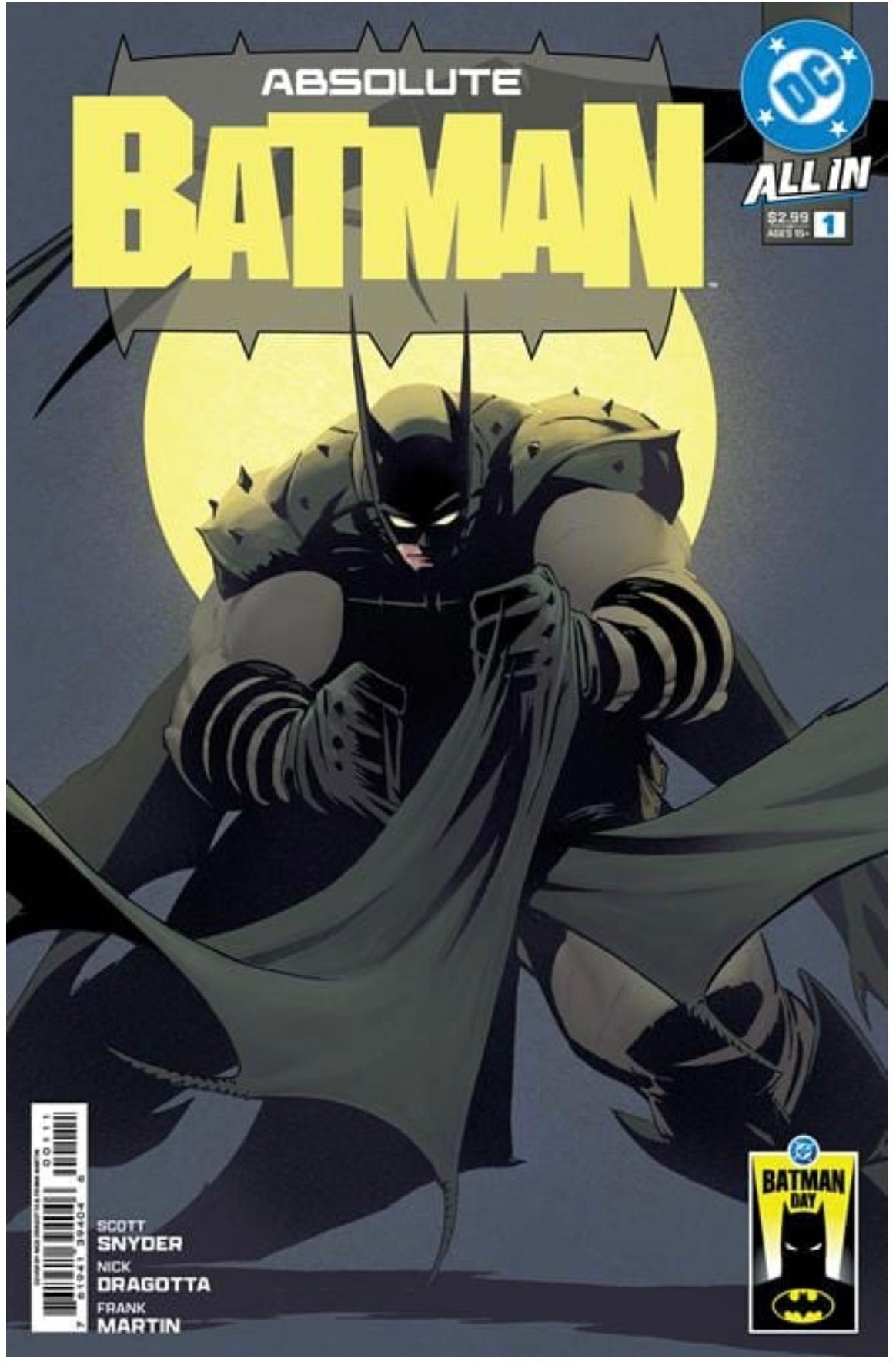 Absolute Batman #1 - Batman Day 2025 - Nick Dragotta
