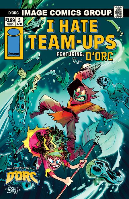 DORC #3 COVER C BRETT BEAN I HATE FAIRYLAND TEAM UP VARIANT