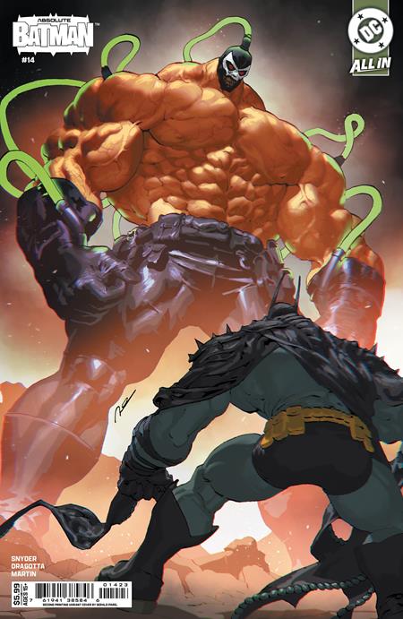 ABSOLUTE BATMAN #14 Second Printing Cover B Gerald Parel Variant