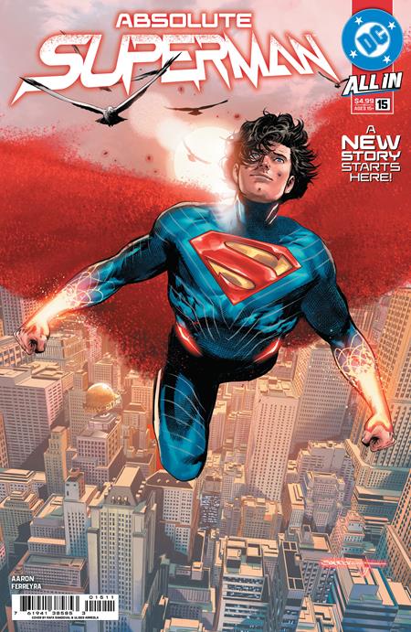 ABSOLUTE SUPERMAN #15 COVER A RAFA SANDOVAL
