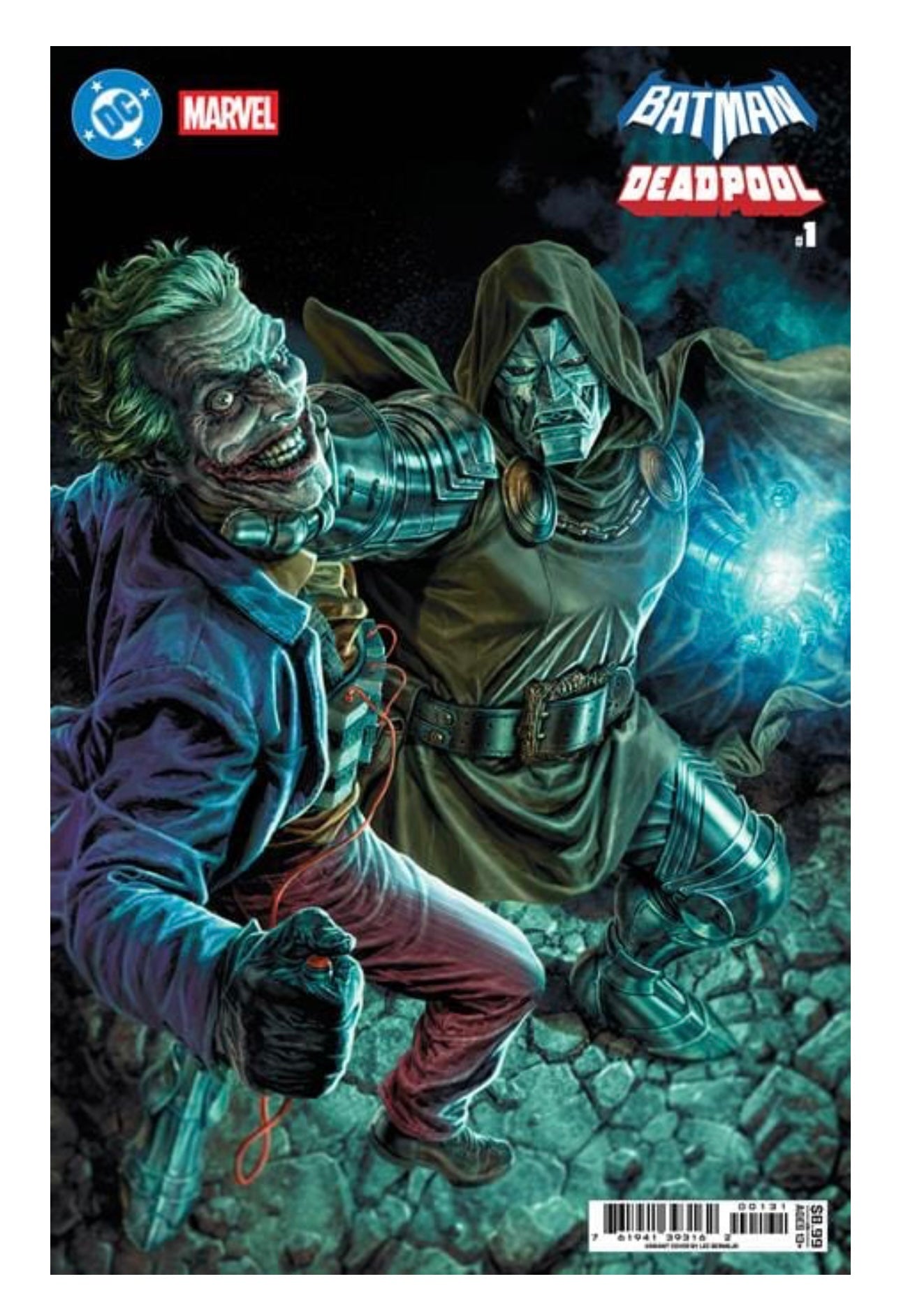 Batman Deadpool #1 - Lee Bermejo Joker Dr Doom Variant