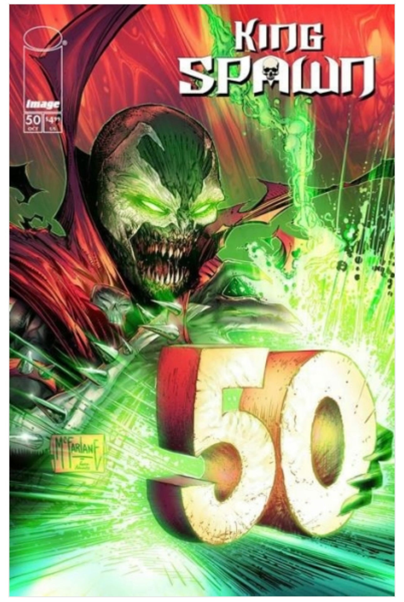 King Spawn #50 - Todd McFarlane (10/22)
