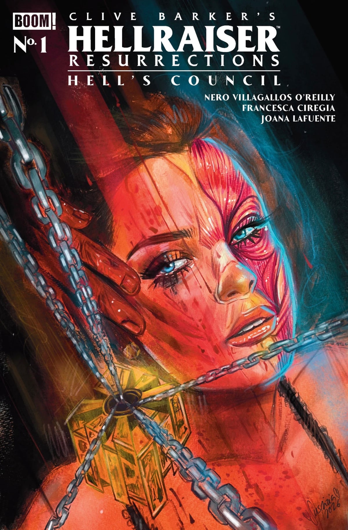 Hellraiser: Resurrections - Hell’s Council #1 Suspiria Vilchez FOC Variant