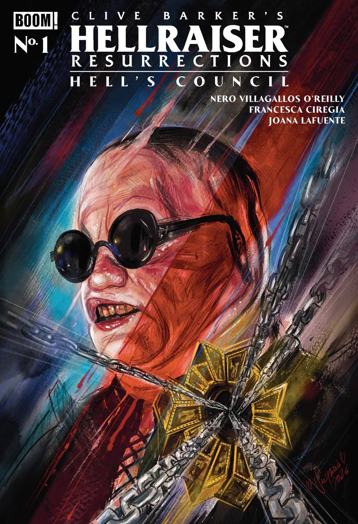 Hellraiser: Resurrections - Hell’s Council #1 Suspiria Vilchez Main Cover