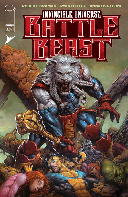INVINCIBLE UNIVERSE BATTLE BEAST #1 COVER B DAVD FINCH VAR