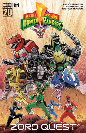 Mighty Morphin Power Rangers: Zord Quest #1 Cover A Gavin Smith