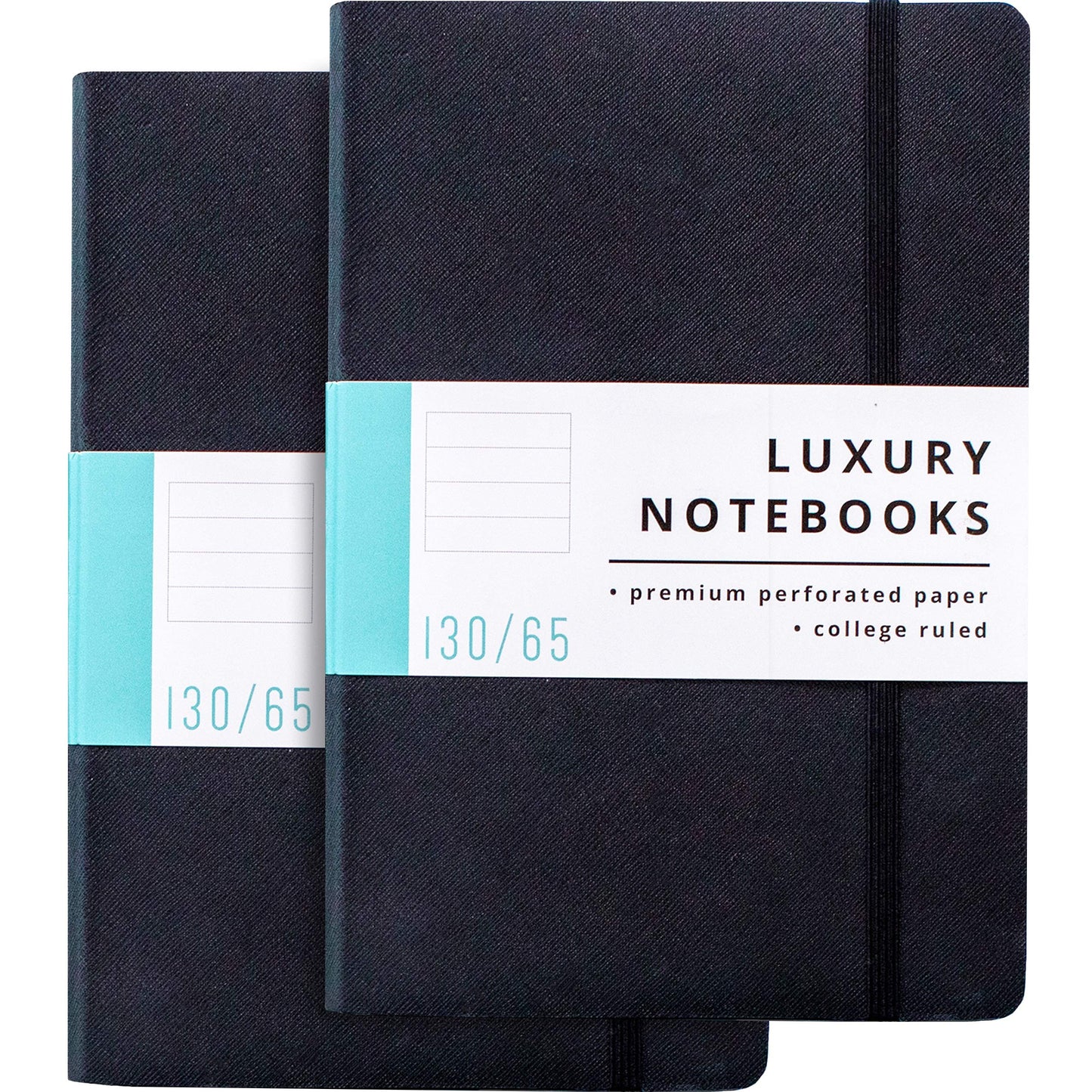 Papercode Lined Journal Notebooks - Luxury Journals for Writing w/ 130 Pages, Soft Cover - Executive Notebooks for Work, Travel, College