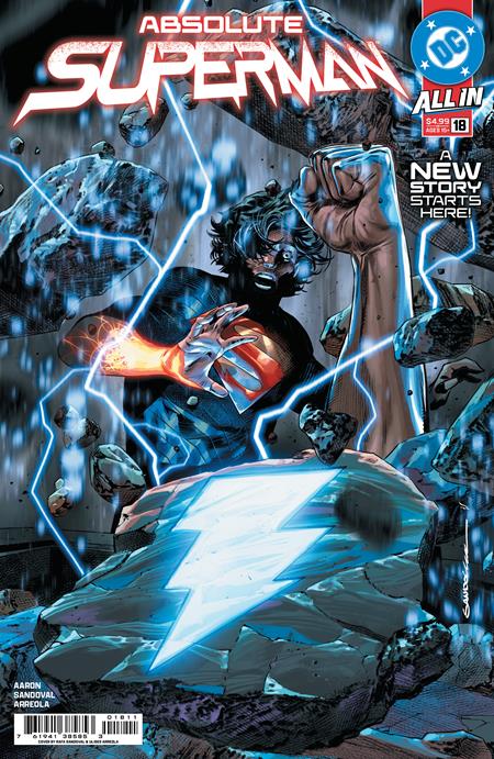 ABSOLUTE SUPERMAN #18 COVER A RAFA SANDOVAL