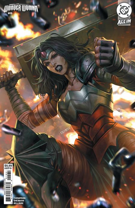 ABSOLUTE WONDER WOMAN #15 COVER B DERRICK CHEW VARIANT