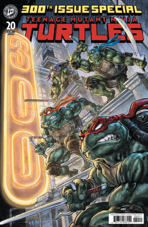 Teenage Mutant Ninja Turtles #20: 300th Issue Special Freddie E. Williams II Cover