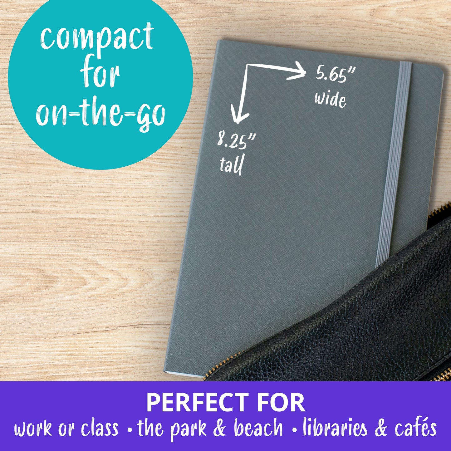 Papercode Lined Journal Notebooks - Luxury Journals for Writing w/ 130 Pages, Soft Cover - Executive Notebooks for Work, Travel, College