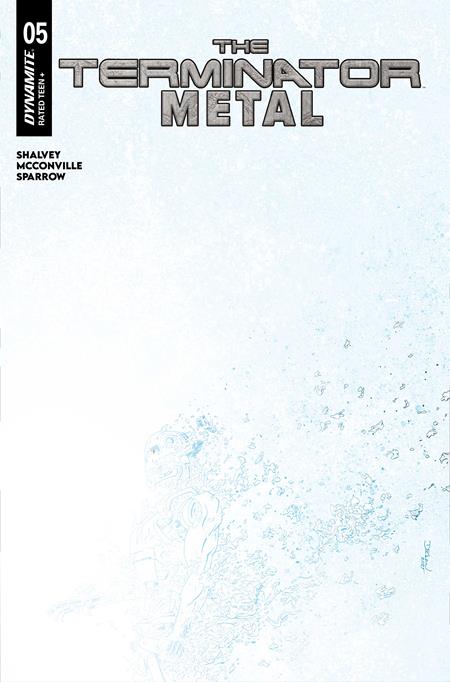 TERMINATOR METAL #5 COVER A DECLAN SHALVEY