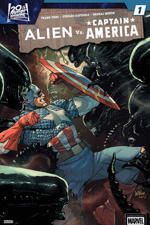 Alien Vs. Captain America (2025) #1 LEINIL YU (FIRST PRINT)
