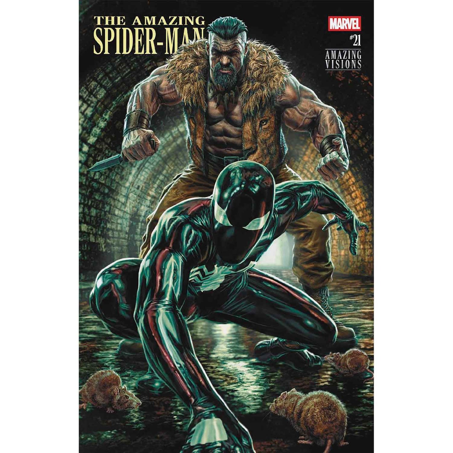 AMAZING SPIDER-MAN #21 LEE BERMEJO AMAZING VISIONS VARIANT
