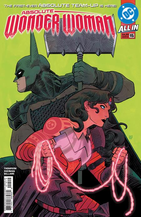 ABSOLUTE WONDER WOMAN #15 Second Printing Cover A Hayden Sherman