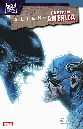 ALIEN VS. CAPTAIN AMERICA #4 LEINIL YU MAIN COVER