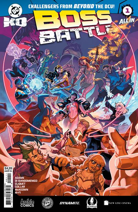 DC K.O. BOSS BATTLE #1 (ONE SHOT) COVER A JAMAL CAMPBELL
