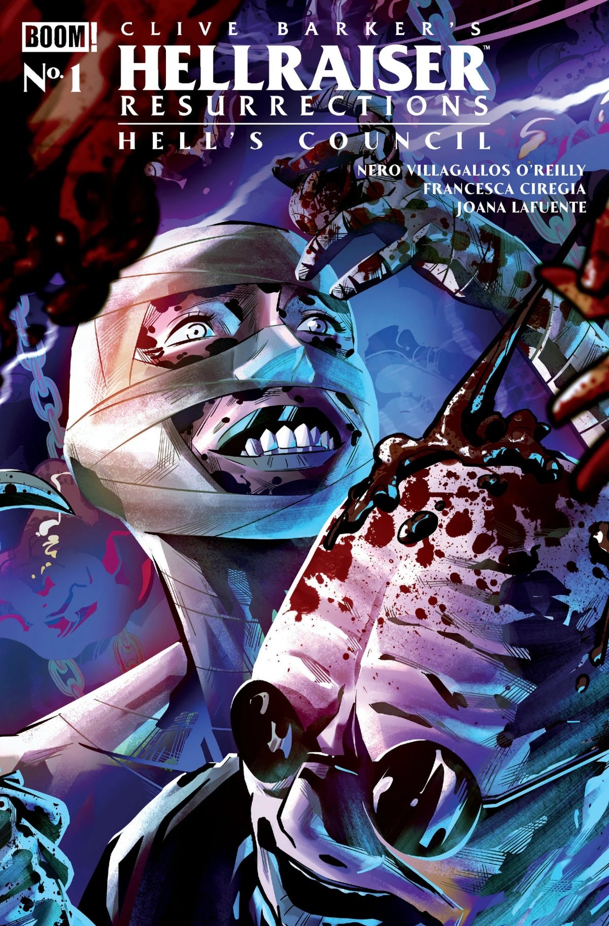 Hellraiser: Resurrections - Hell’s Council #1 Federico Sabbatini Variant