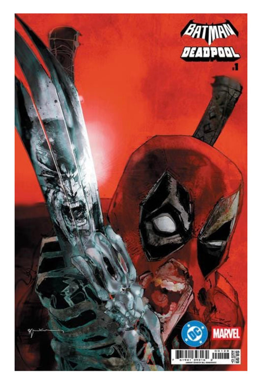 Batman Deadpool #1 - Bill Sienkiewicz Incredible Hulk 340 Homage Variant