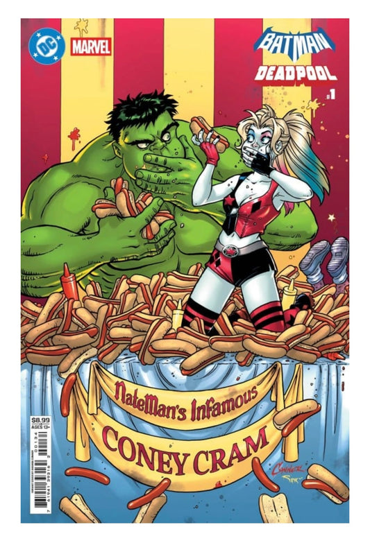 Batman Deadpool #1 - Amanda Conner Harley Quinn Hulk Variant