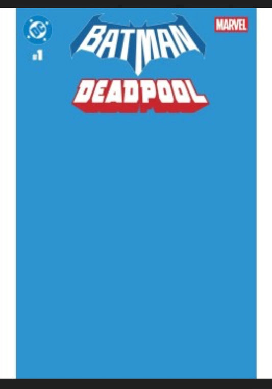 Batman Deadpool #1 Blank Variant