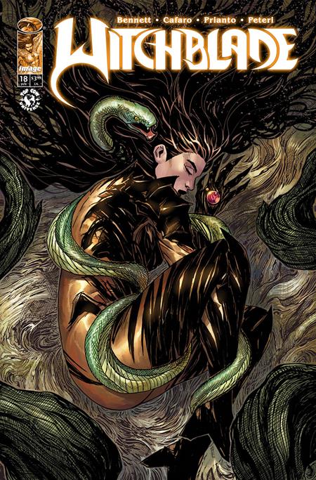 WITCHBLADE #18 COVER A GIUSEPPE CAFARO & ARIF PRIANTO
