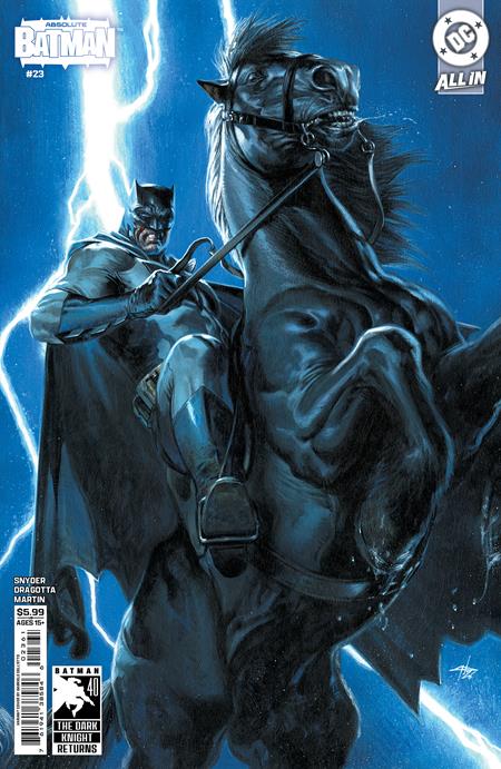 ABSOLUTE BATMAN #23 CVR E GABRIELE DELL OTTO DARK KNIGHT RETURNS 40TH ANNIVERSARY VARIANT